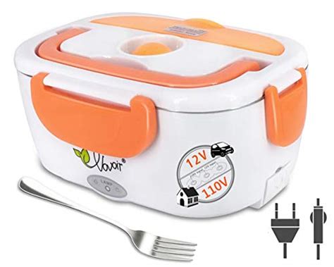 vovoir electric lunch box|VOVOIR Electric Heating Lunch Box 110V/12V 2 in 1 Portable .